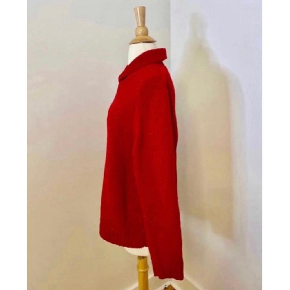 Basic Editions Sparkly Red‎ Sweater - Picture 3 of 6